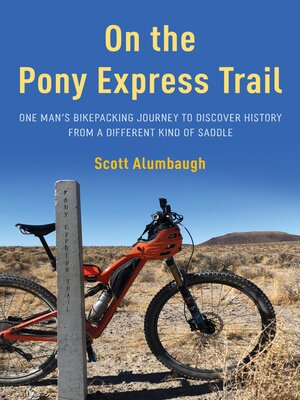 cover image of On the Pony Express Trail